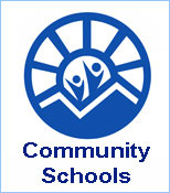 Community Schools Button